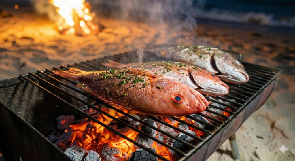 Night Fishing and Barbecue