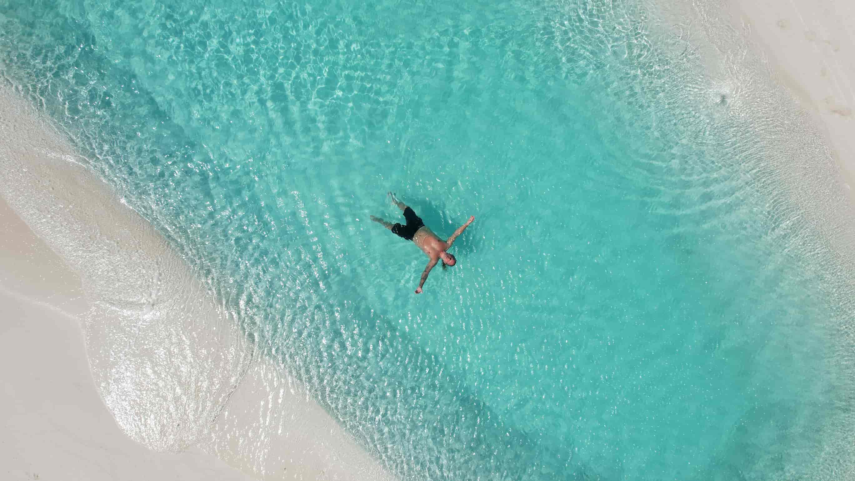 Relaxing at the Sand Bank